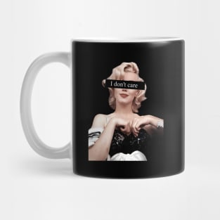 Marilyn Monroe I Don't Care Mug